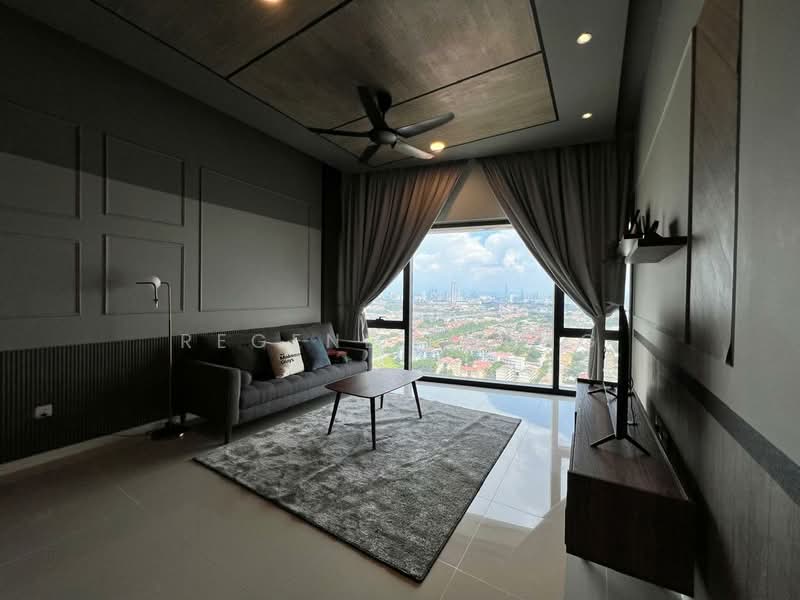 Service Residence for Rent at Sapphire Paradigm - Regene Phang - Living Room - PropertyGuru.com.my