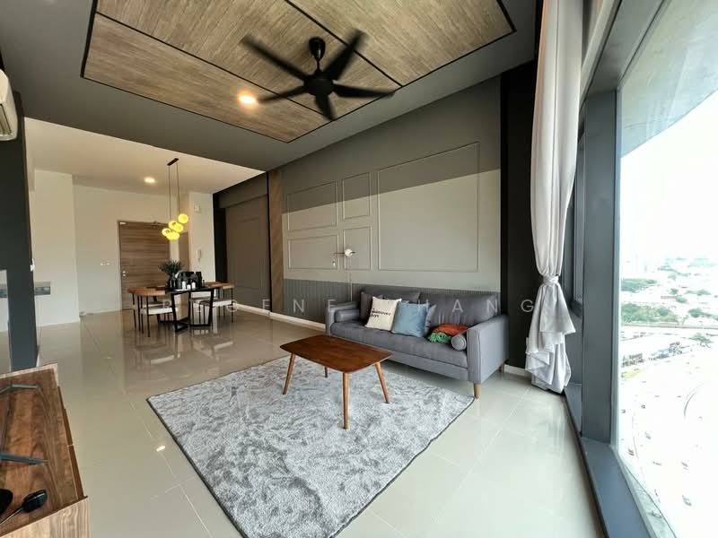 Service Residence for Rent at Sapphire Paradigm - Regene Phang - Living Room - PropertyGuru.com.my