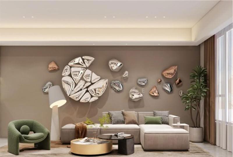 Pangsapuri untuk Dijual di R&F Princess Cove Phase 3-New Casa Suites - Amber Hew - Living Room - PropertyGuru.com.my