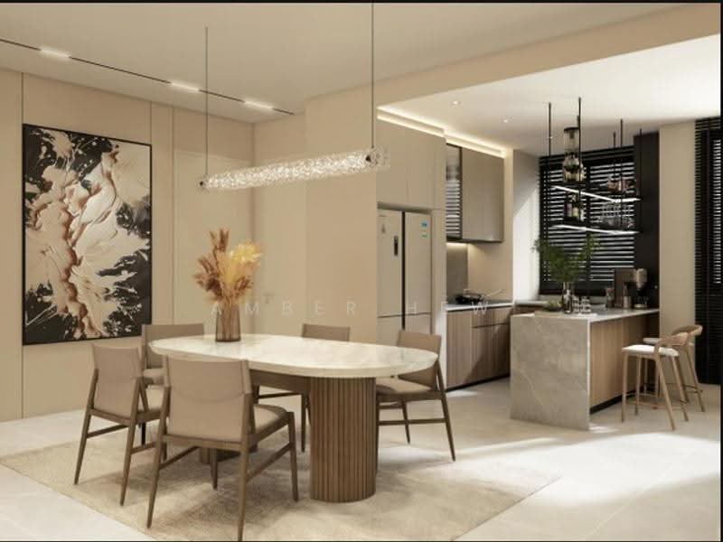 Pangsapuri untuk Dijual di R&F Princess Cove Phase 3-New Casa Suites - Amber Hew - Dining Room - PropertyGuru.com.my