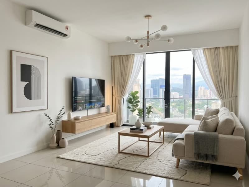 Condominium for Sale at Avara - Fernn Ang - Living Room - PropertyGuru.com.my