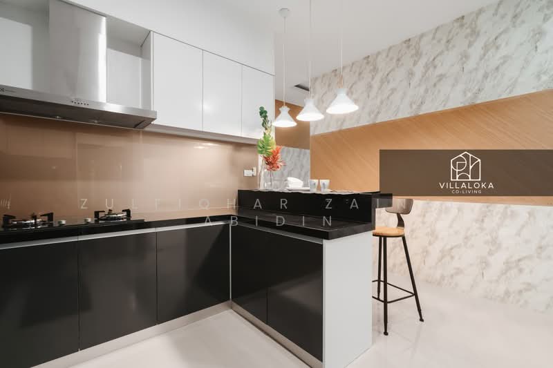 Servis Apartment untuk Disewa di The Azure Residences - Zulfiqhar Zainal Abidin - Kitchen - PropertyGuru.com.my