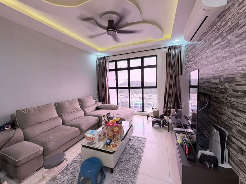 Servis Apartment untuk Dijual di The Garden Residences - Jackson Pang - Living Room - PropertyGuru.com.my