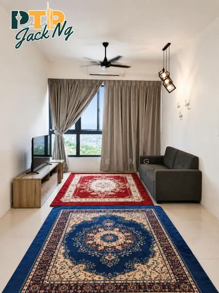 Servis Apartment untuk Disewa di Meritus Residensi - Jack Ng - Living Room - PropertyGuru.com.my