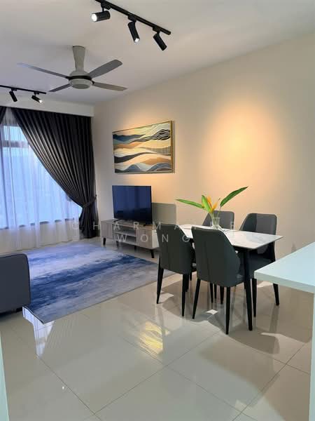 Servis Apartment untuk Disewa di Serini Melawati - Charmaine Wong - Living Room - PropertyGuru.com.my