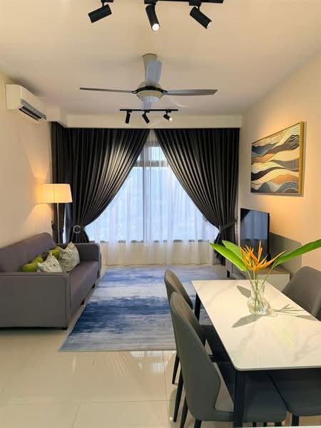 Servis Apartment untuk Disewa di Serini Melawati - Charmaine Wong - Living Room - PropertyGuru.com.my