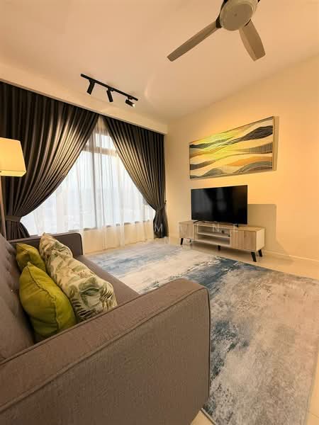 Servis Apartment untuk Disewa di Serini Melawati - Charmaine Wong - Living Room - PropertyGuru.com.my