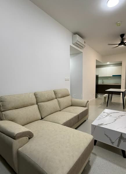 Servis Apartment untuk Disewa di Alira @ Metropark Subang - Jessie Chan - Living Room - PropertyGuru.com.my