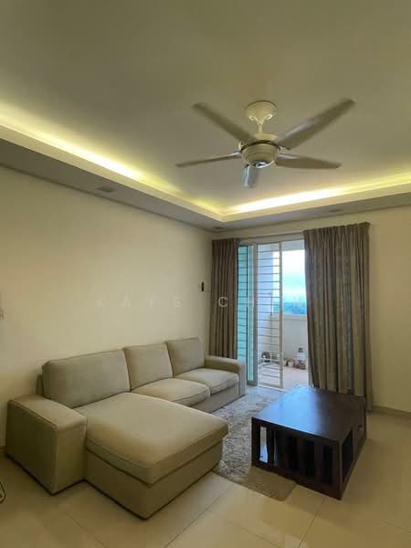 Kondominium untuk Disewa di Aman Heights Condominium - Kays Chin - Living Room - PropertyGuru.com.my
