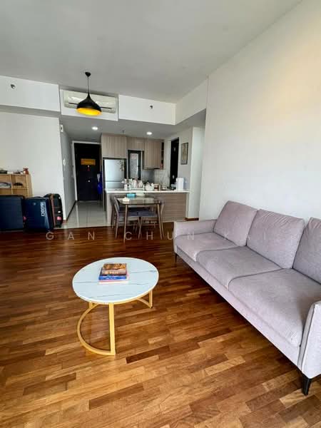 Servis Apartment untuk Disewa di The Tamarind - Gan Chun Kai - Living Room - PropertyGuru.com.my