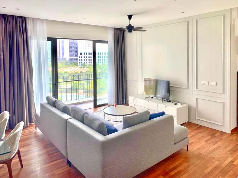 Servis Apartment untuk Disewa di The Tamarind - Gan Chun Kai - Living Room - PropertyGuru.com.my