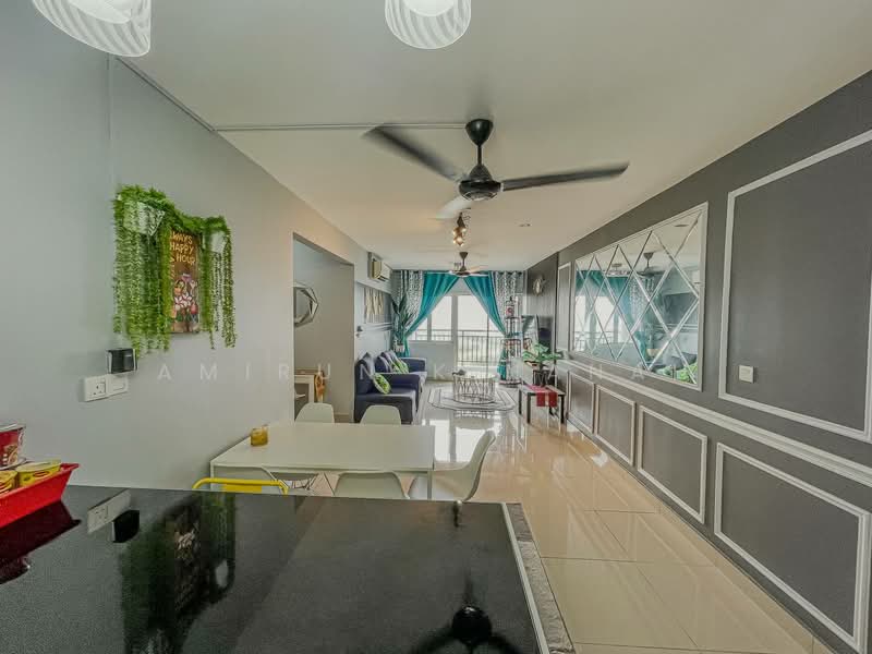 Service Residence for Sale at Sentrovue - Amirun Kinanah - Living Room - PropertyGuru.com.my