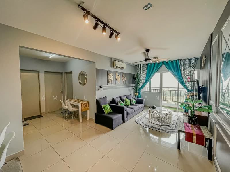 Service Residence for Sale at Sentrovue - Amirun Kinanah - Living Room - PropertyGuru.com.my