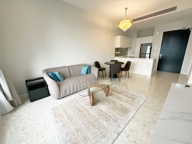 Service Residence for Rent at Pavilion Ceylon Hill - Mei SM Lee - Pavilion Ceylon Hill, KL Living Room - PropertyGuru.com.my