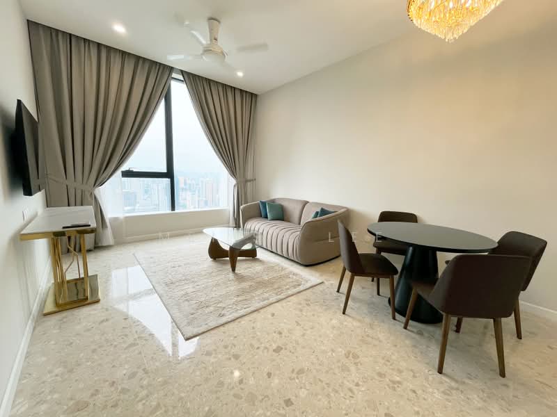 Service Residence for Rent at Pavilion Ceylon Hill - Mei SM Lee - Pavilion Ceylon Hill, KL Living Room - PropertyGuru.com.my