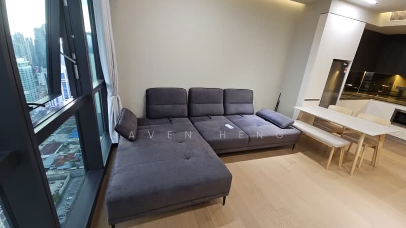 Service Residence for Rent at TRX Residences - Kaven Heng - Living Room - PropertyGuru.com.my