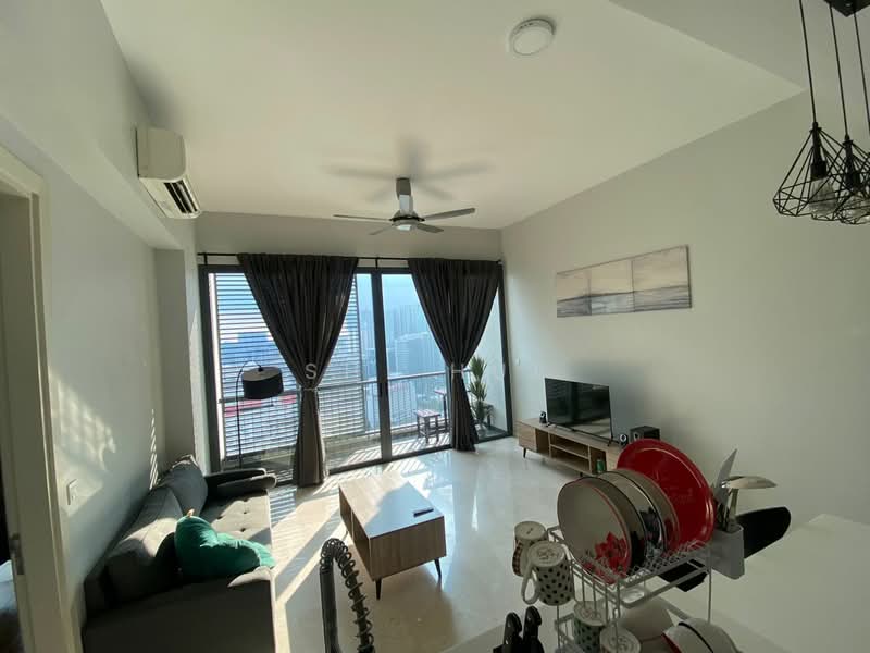 Service Residence for Rent at Vogue Suites One - Shi Hui - Living Room - PropertyGuru.com.my