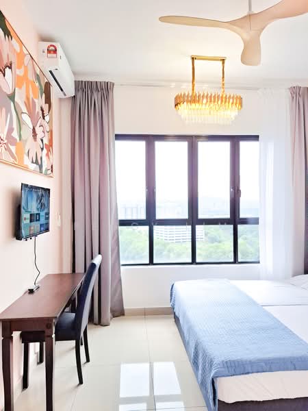 Service Residence for Rent at Zentro Residences Serviced Apartment - Peggy Lim - Bedroom - PropertyGuru.com.my