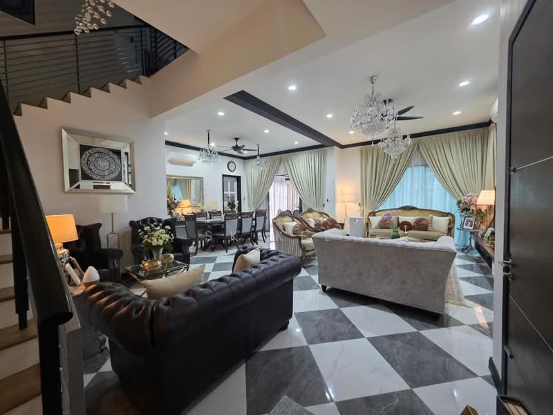 Semi-Detached House for Sale in Taman Cahaya Alam (Shah Alam) - SK Kee - Living Room - PropertyGuru.com.my