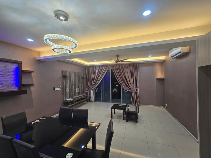 Service Residence for Rent at Gravit8, Klang - Abby Woo - Living Room - PropertyGuru.com.my