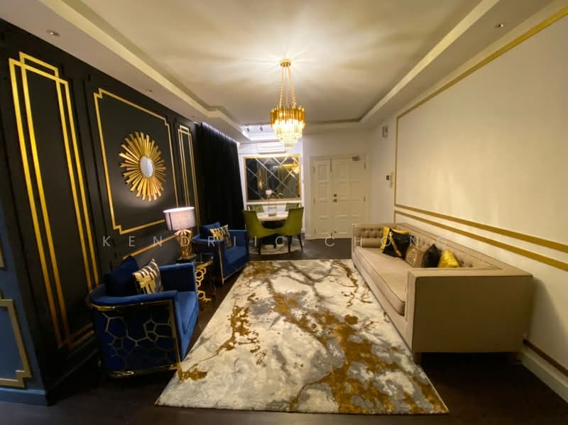Kondominium untuk Disewa di Pelangi Utama - Kendriic Chong - Living Room - PropertyGuru.com.my