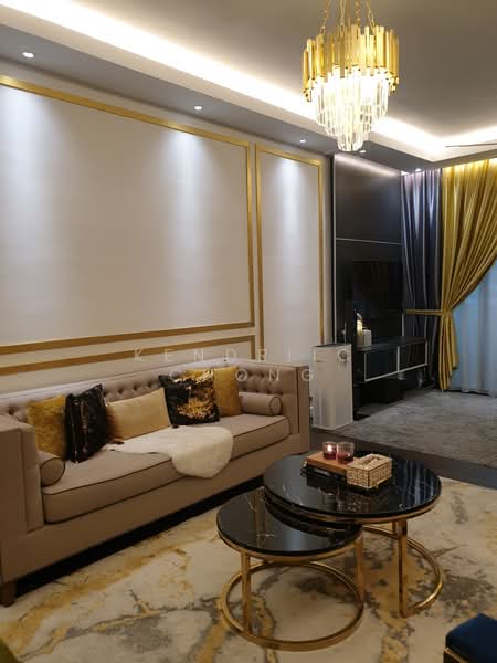 Kondominium untuk Disewa di Pelangi Utama - Kendriic Chong - Living Room - PropertyGuru.com.my