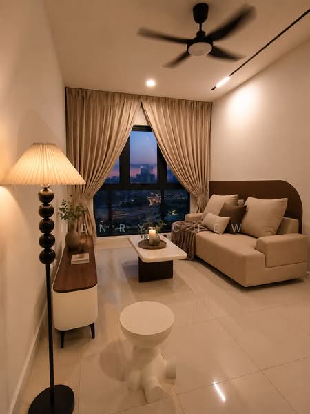 Kondominium untuk Disewa di Skyline KL - Henry Chew - Living Room - PropertyGuru.com.my