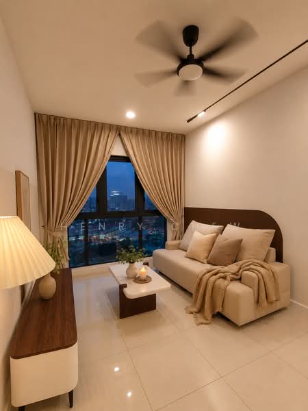 Kondominium untuk Disewa di Skyline KL - Henry Chew - Living Room - PropertyGuru.com.my