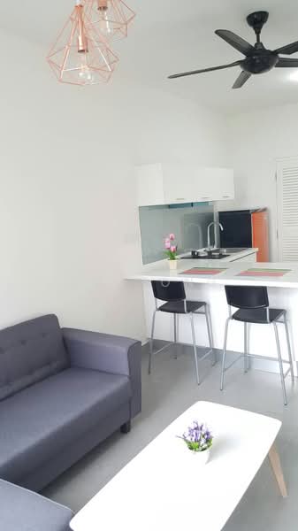 Service Residence for Rent at Kanvas SOHO - GG Wong - Living Room - PropertyGuru.com.my