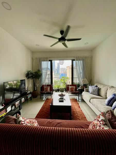 Servis Apartment untuk Disewa di Savio @ Riana Dutamas - Raymond Ho - Living Room - PropertyGuru.com.my