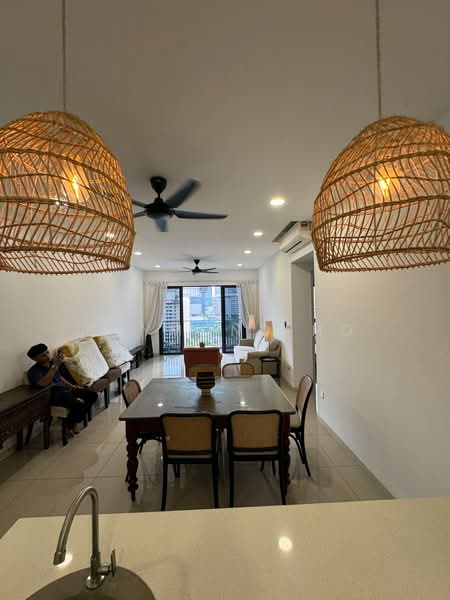 Servis Apartment untuk Disewa di Savio @ Riana Dutamas - Raymond Ho - Living Room - PropertyGuru.com.my