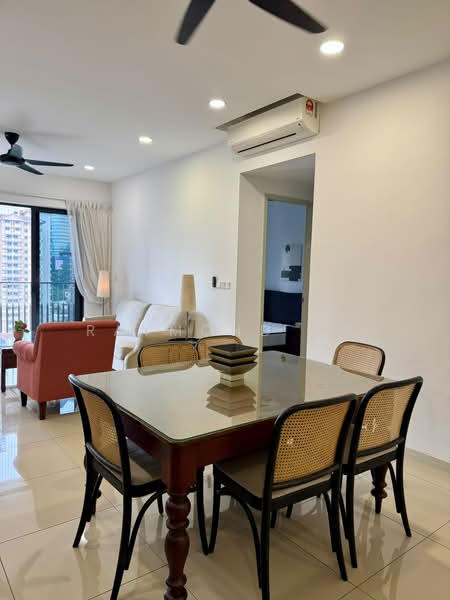 Servis Apartment untuk Disewa di Savio @ Riana Dutamas - Raymond Ho - Living Room - PropertyGuru.com.my