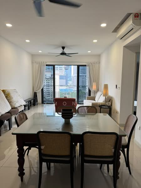 Servis Apartment untuk Disewa di Savio @ Riana Dutamas - Raymond Ho - Living Room - PropertyGuru.com.my