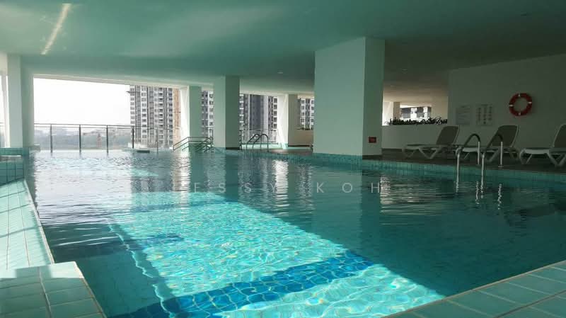 Servis Apartment untuk Disewa di Sky Habitat - Jessy Koh - Pool - PropertyGuru.com.my