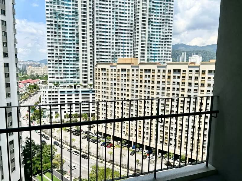 Servis Apartment untuk Disewa di The Tamarind - Ray Fun - Balcony - PropertyGuru.com.my