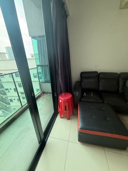 Service Residence for Sale at The Leafz @ Dedaun - Emily Tai - Balcony - PropertyGuru.com.my