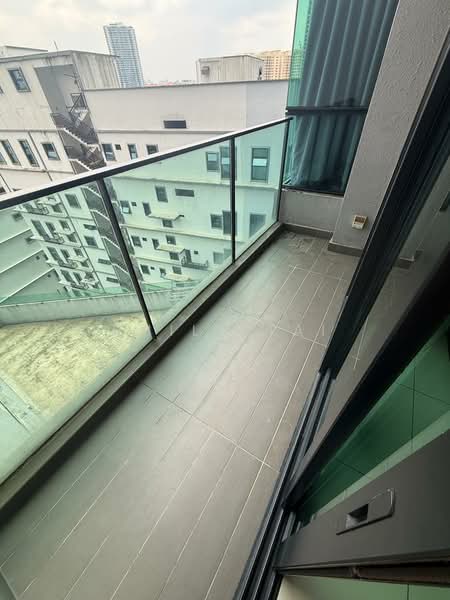 Service Residence for Sale at The Leafz @ Dedaun - Emily Tai - Balcony - PropertyGuru.com.my