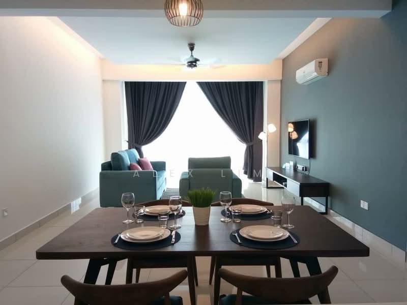 Service Residence for Rent at Jazz Residences - Alex Lim - Living Room - PropertyGuru.com.my
