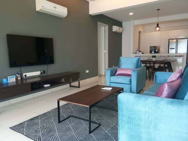 Service Residence for Rent at Jazz Residences - Alex Lim - Living Room - PropertyGuru.com.my