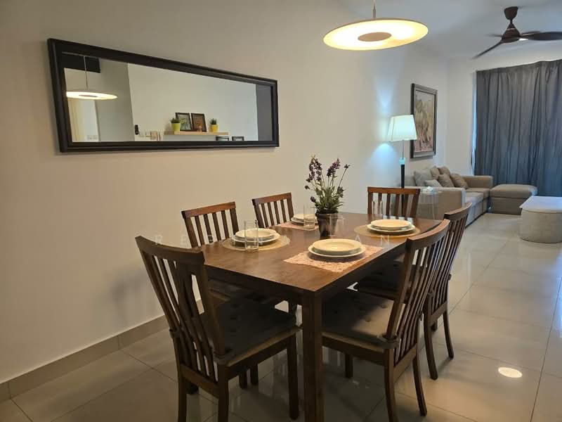 Servis Apartment untuk Disewa di Solaris Dutamas - Regina Tan - Dining Room - PropertyGuru.com.my
