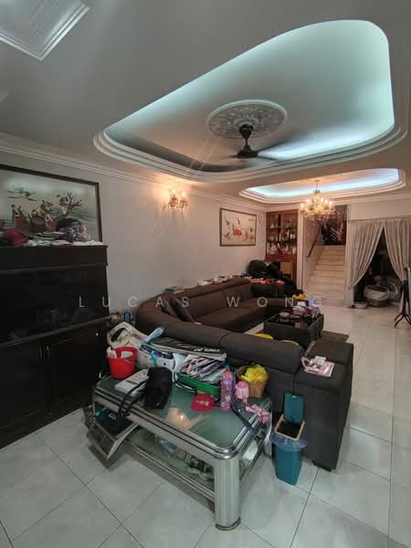 Rumah Teres 1.5 Tingkat untuk Dijual di Taman Bukit Maluri (Kepong) - Lucas Wong - Living Room - PropertyGuru.com.my