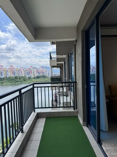 Kondominium untuk Dijual di Aradia Residence @ Lake City KL North - Cayden Chin - Balcony - PropertyGuru.com.my