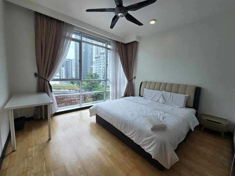 Servis Apartment untuk Disewa di Solaris Dutamas - Regina Tan - Bedroom - PropertyGuru.com.my