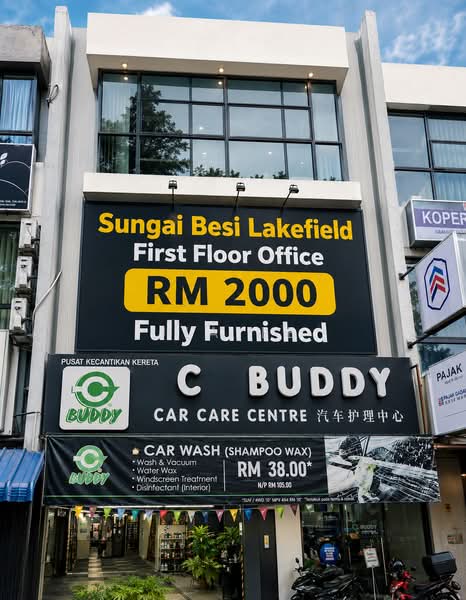 Pejabat untuk Disewa di Sungai Besi (Kuala Lumpur) - Jia Le - PropertyGuru.com.my