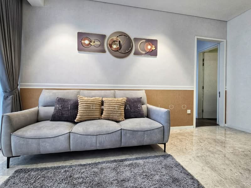 Service Residence for Rent at SO Sofitel Kuala Lumpur Residences - Nicholas Loo - Living Room - PropertyGuru.com.my
