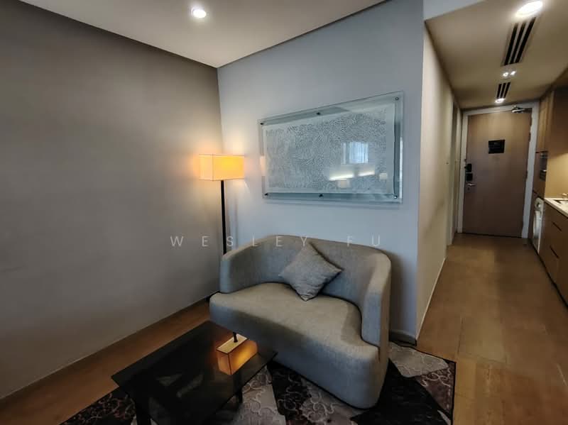 Servis Apartment untuk Disewa di Fraser Residence (188 Suites) - Wesley Fu - Living Room - PropertyGuru.com.my