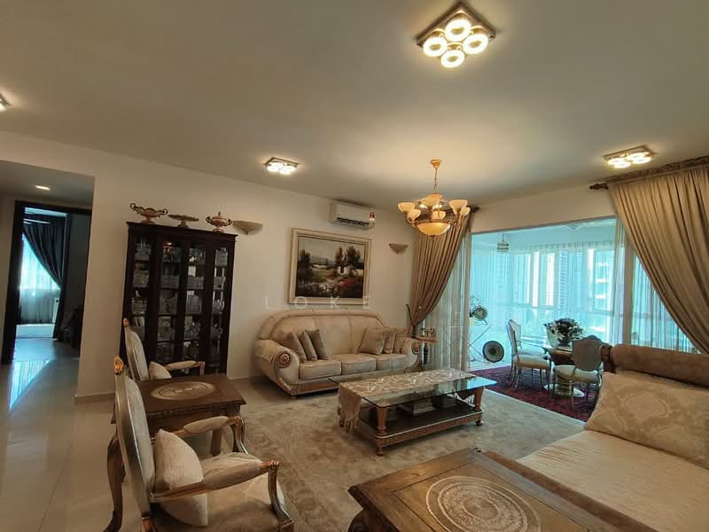 Condominium for Sale at Mont Kiara Meridin - Loke . - Living Room - PropertyGuru.com.my