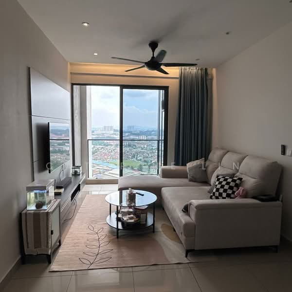 Service Residence for Sale at Akasa - Cathrine Lin - Living Room - PropertyGuru.com.my