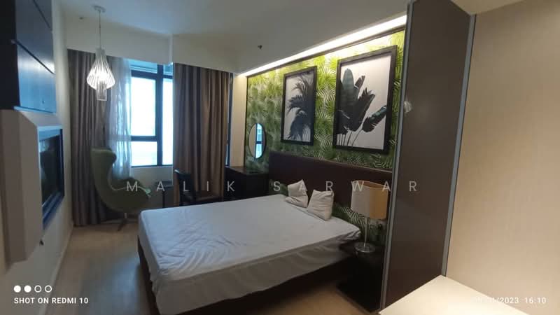 Servis Apartment untuk Disewa di Centrestage Designer Suite - Malik Sarwar - Bedroom - PropertyGuru.com.my