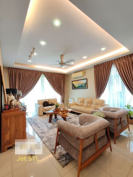 Rumah Berkembar untuk Dijual di Setia Damai (Setia Alam) - Loke . - Living Room - PropertyGuru.com.my